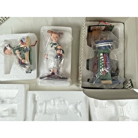 Dept 56 All Through The House Lot of 3: Madeline, Caroline, Sarah Kate/Andy Xmas - Picture 8 of 10